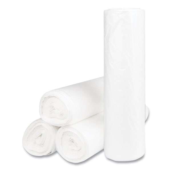 Integrated Bagging Systems 60 gal Trash Bags, 43 in x 48 in, 14 microns, Natural, 200 PK S434814N - main